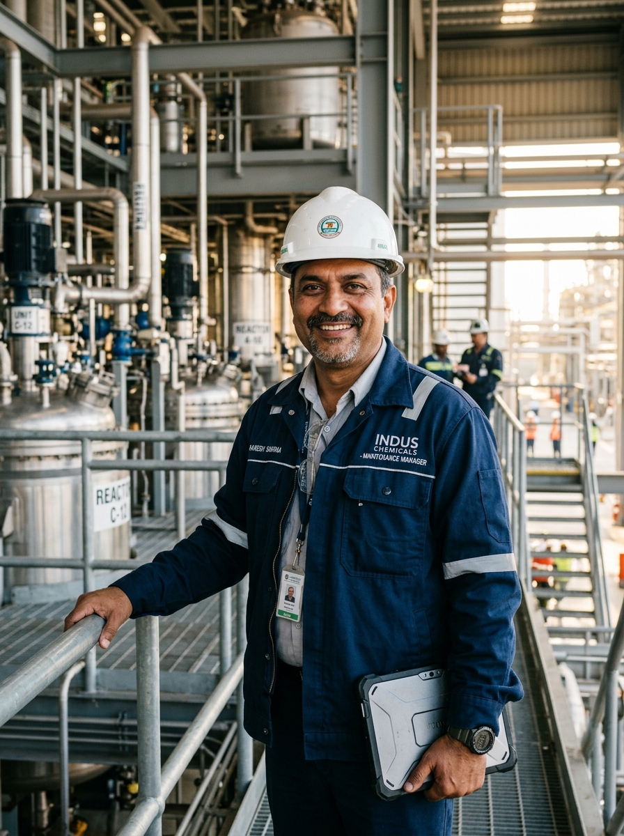 Arjun Nair - Industrial Fleet & Supply Chain Manager