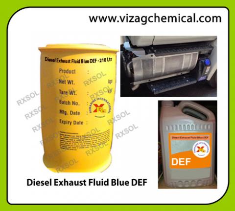 Diesel Exhaust Fluid Blue DEF